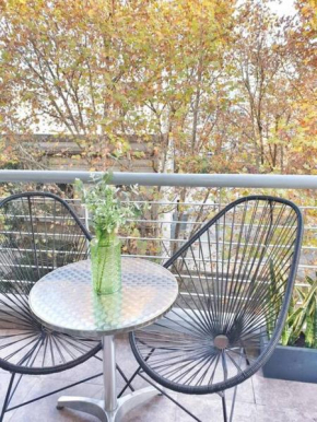 Balcon arbolado